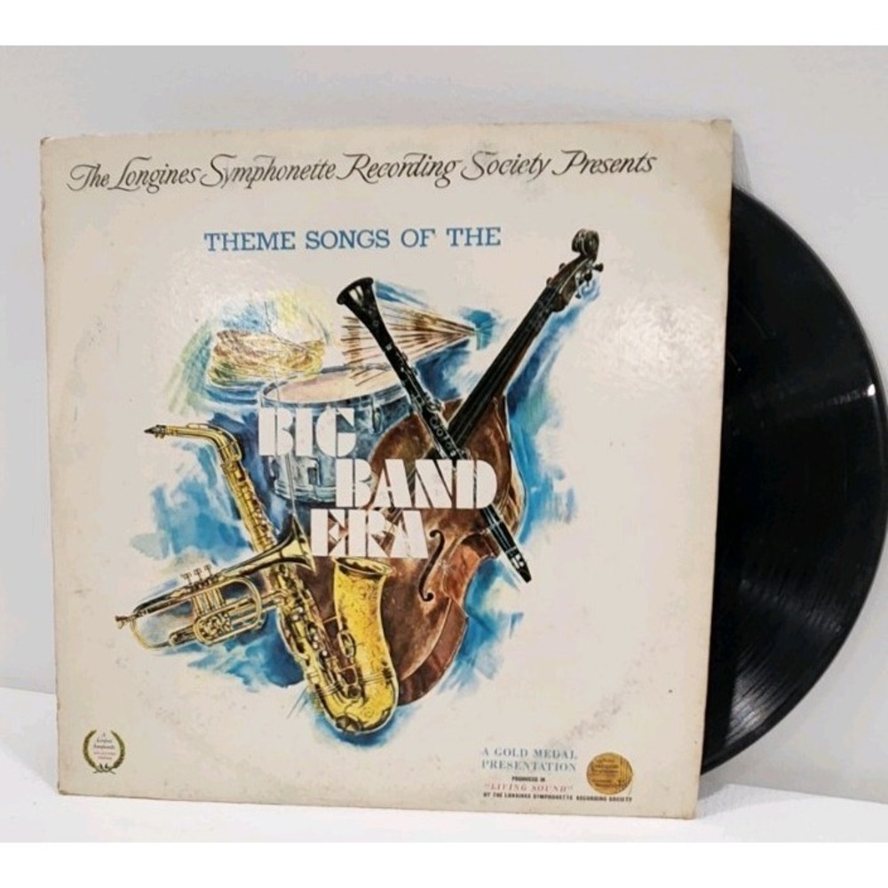 Theme Songs of the Big Band Era 33RPM LP 1966‎ Longines Symphonette LWS 206